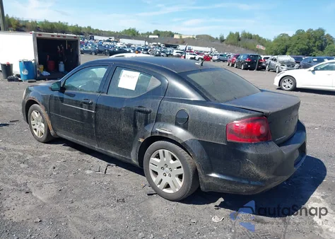 2014 Dodge Avenger Se from USA, damaged, VIN 1C3CDZAB8EN182759